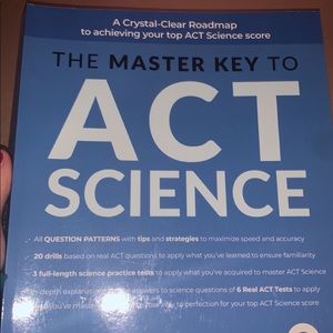 The master key to ACT science section textbook